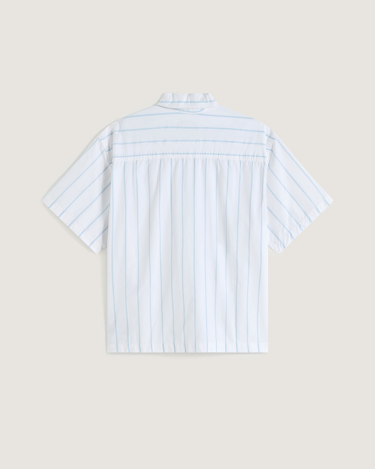 Greentree SS Striped Shirt White VANS Branco alt1