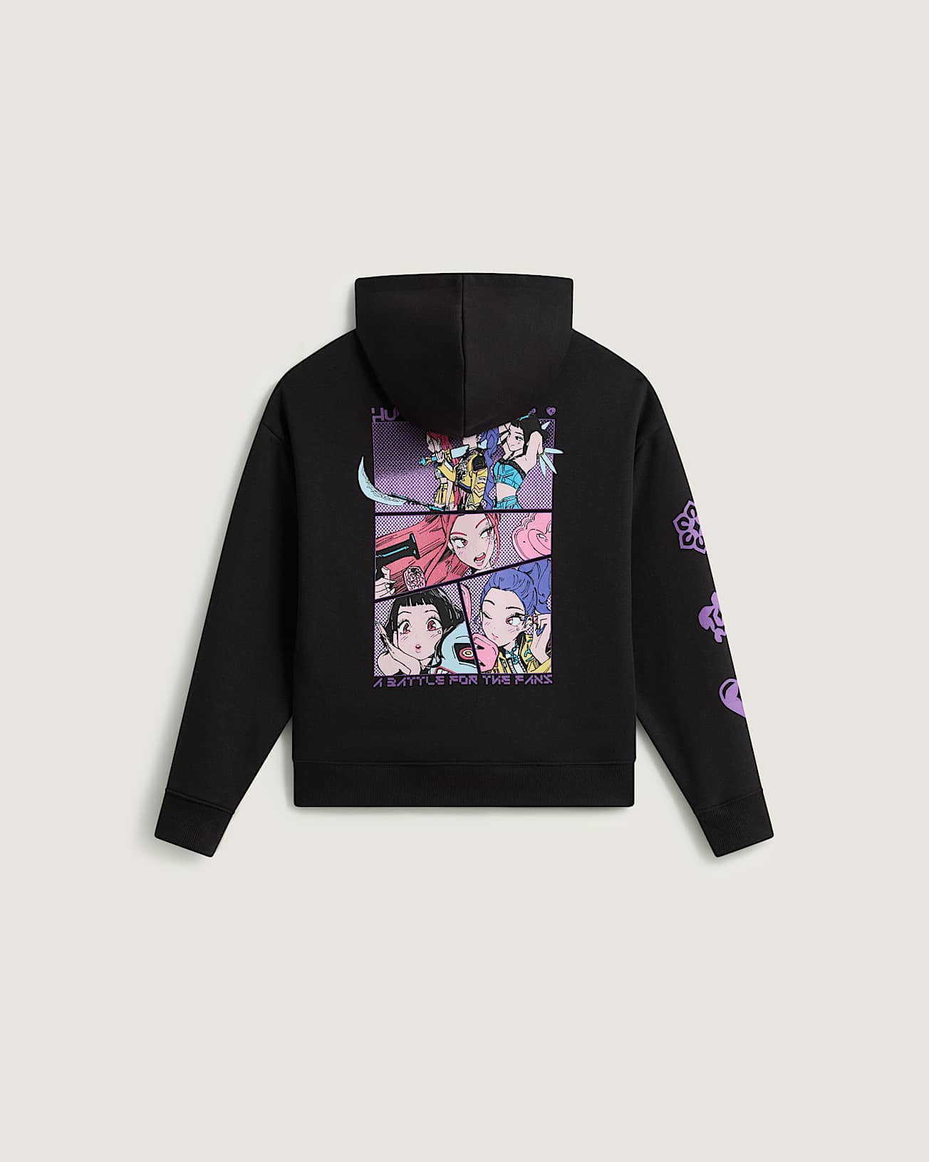 Pull KPop Demon Hunters x Vans For The Fans Enfant VANS Noir alt1
