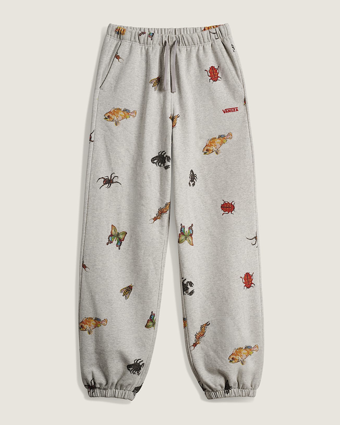 VANSZA Bug Out Sweatpants Heather Grey VANS Grigio HERO