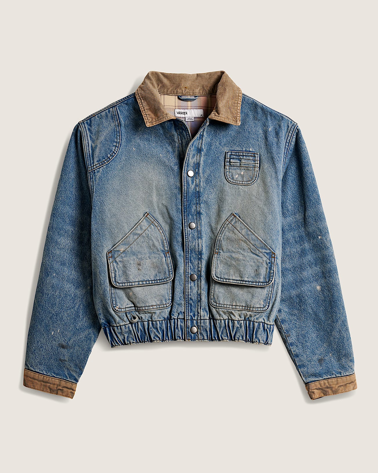 VANSZA Denim Hunting Jacket VANS Blue HERO