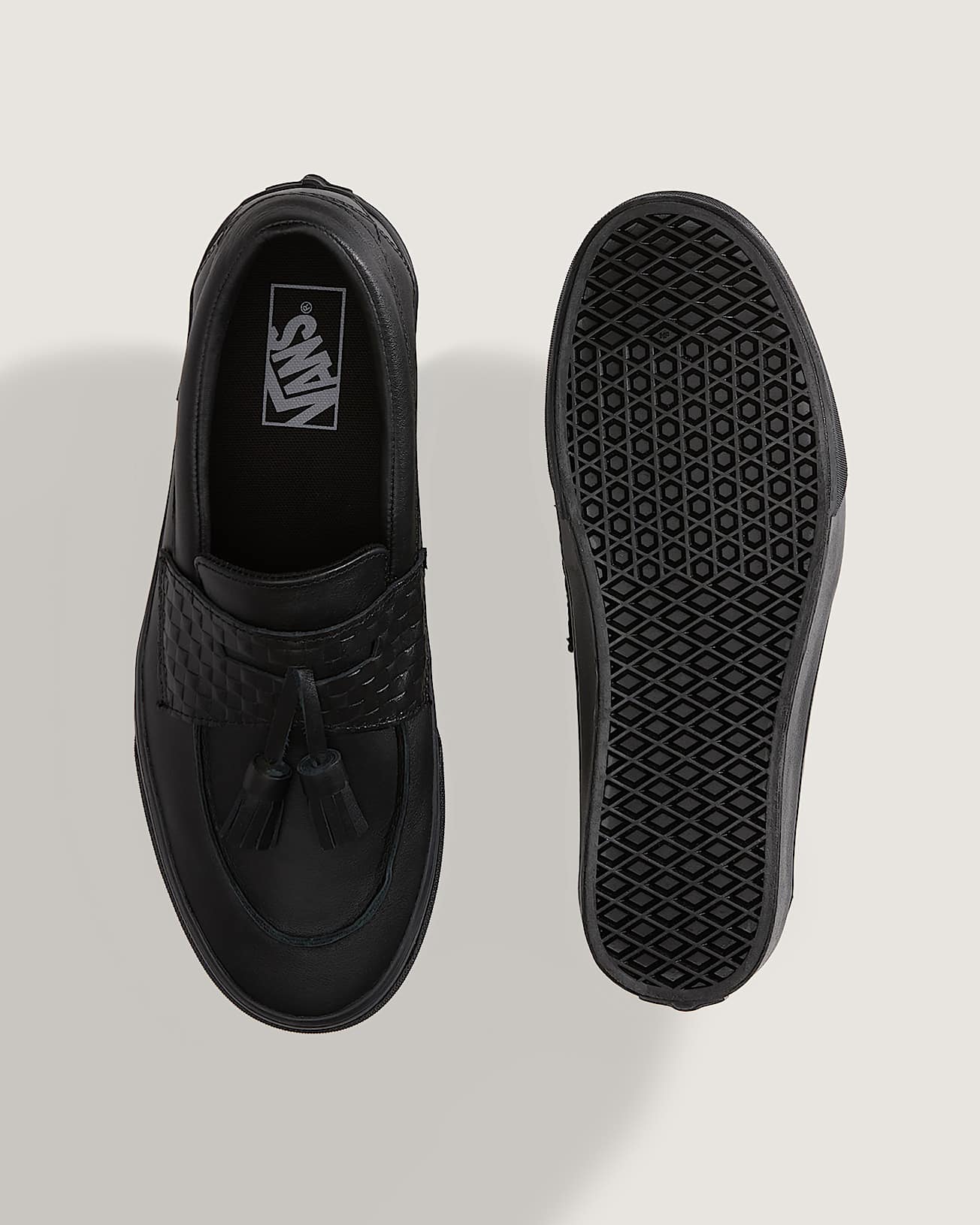 Skate Loafer Schuhe VANS Schwarz ALT4
