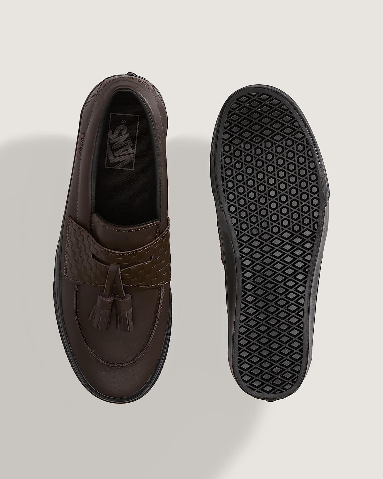 Skate Loafer Schuhe VANS Braun ALT4