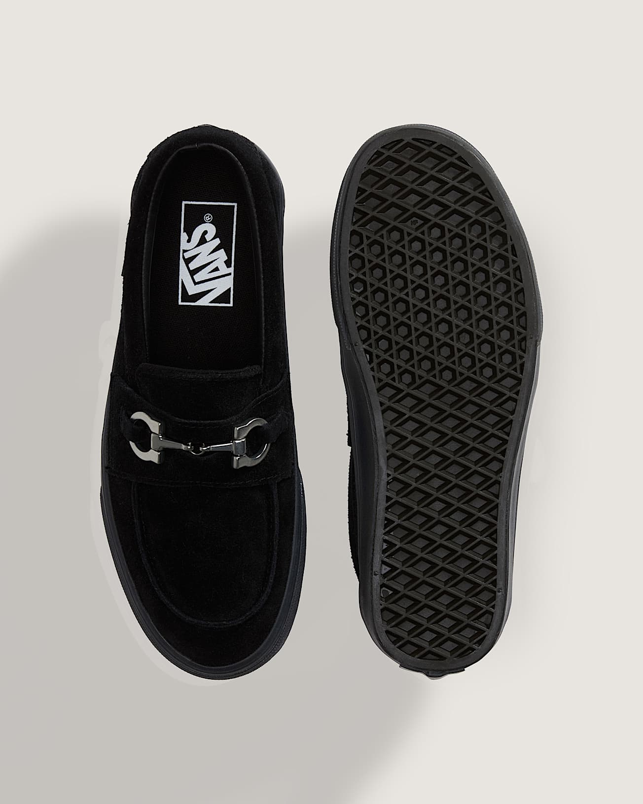 Skate Loafer Schuhe VANS Schwarz ALT4