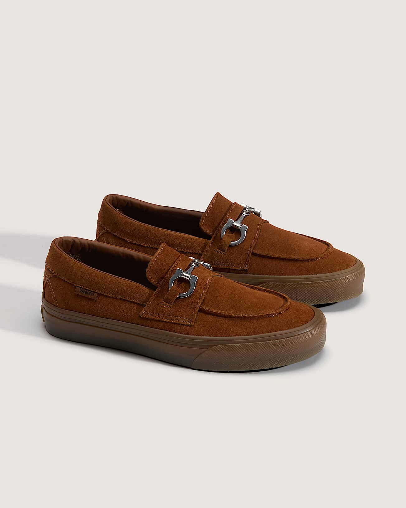 Skate Loafer Schuhe VANS Braun ALT3