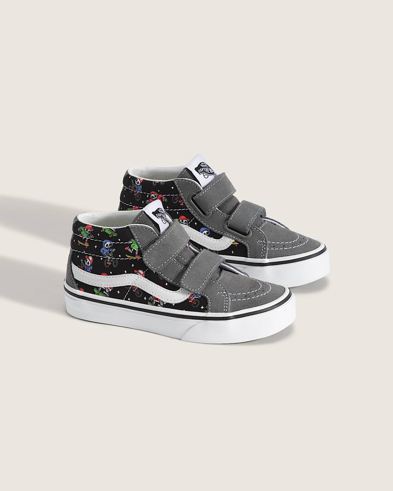 Zapatillas de nios Sk8Mid 48 aos VANS Gris ALT1