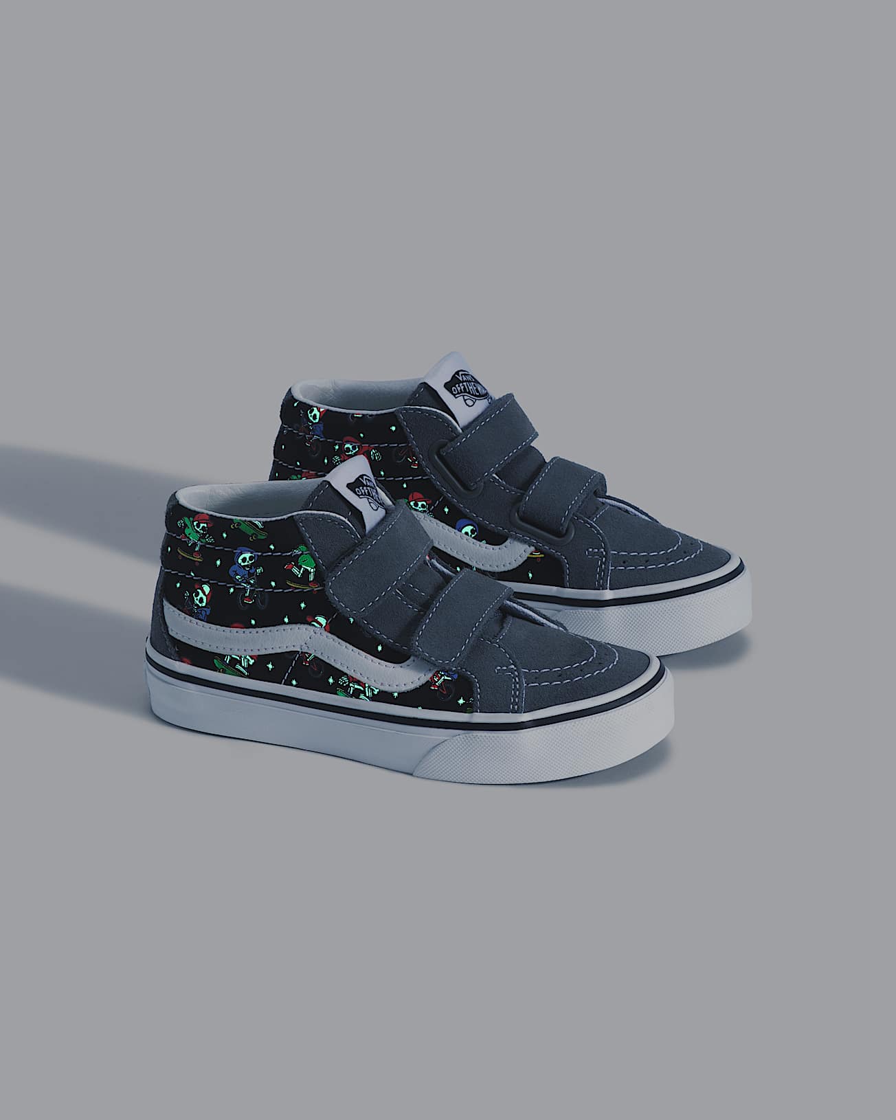 Zapatillas de nios Sk8Mid 48 aos VANS Gris ALT2