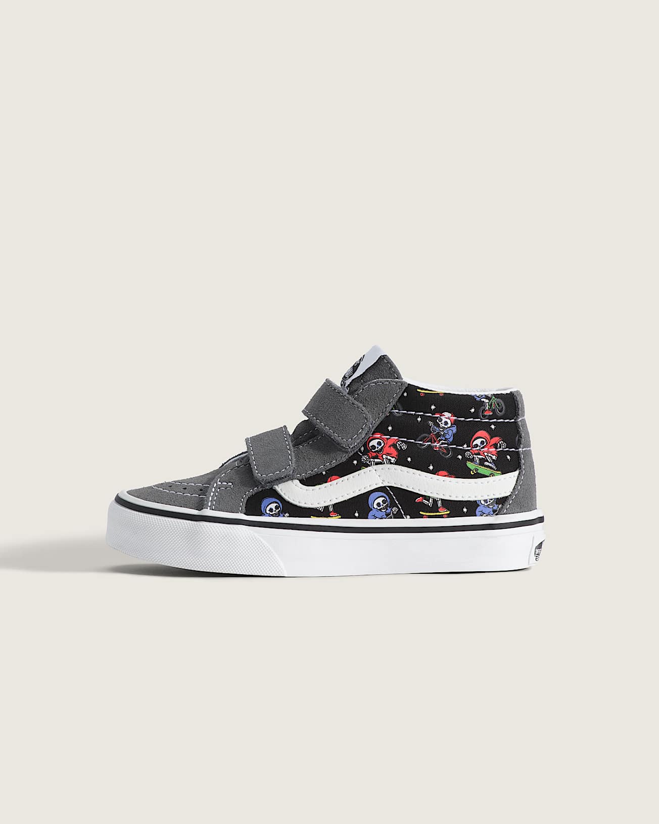 Zapatillas de nios Sk8Mid 48 aos VANS Gris HERO
