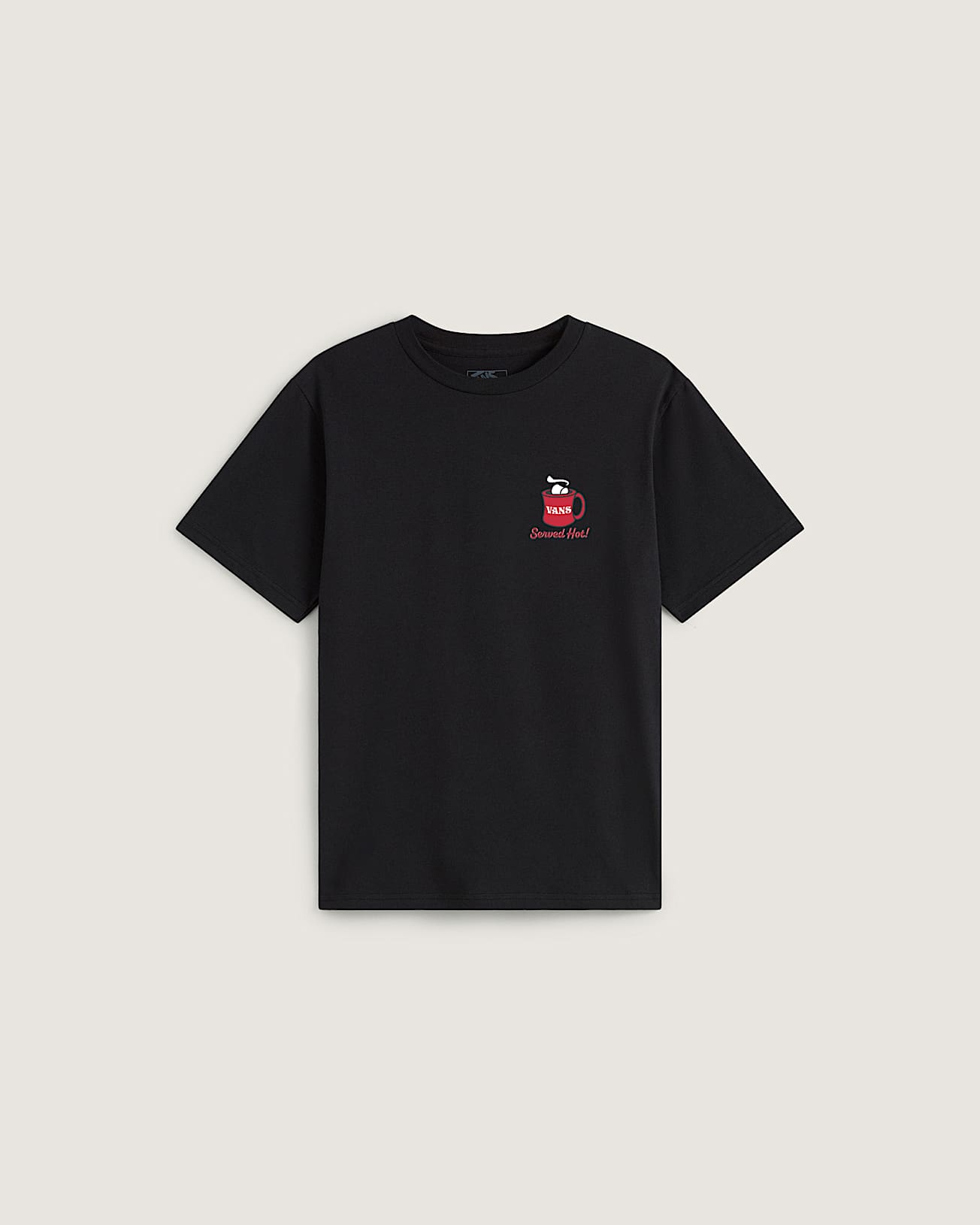 Served Hot SS Tee Black VANS Schwarz alt1