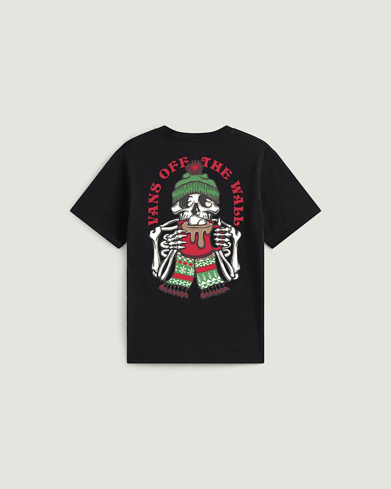 Served Hot SS Tee Black VANS Schwarz hero