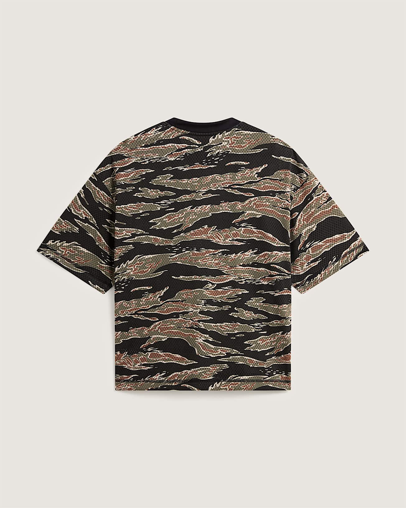 Harris SS Mesh Top TIGER CAMO VANS Cinzento alt1