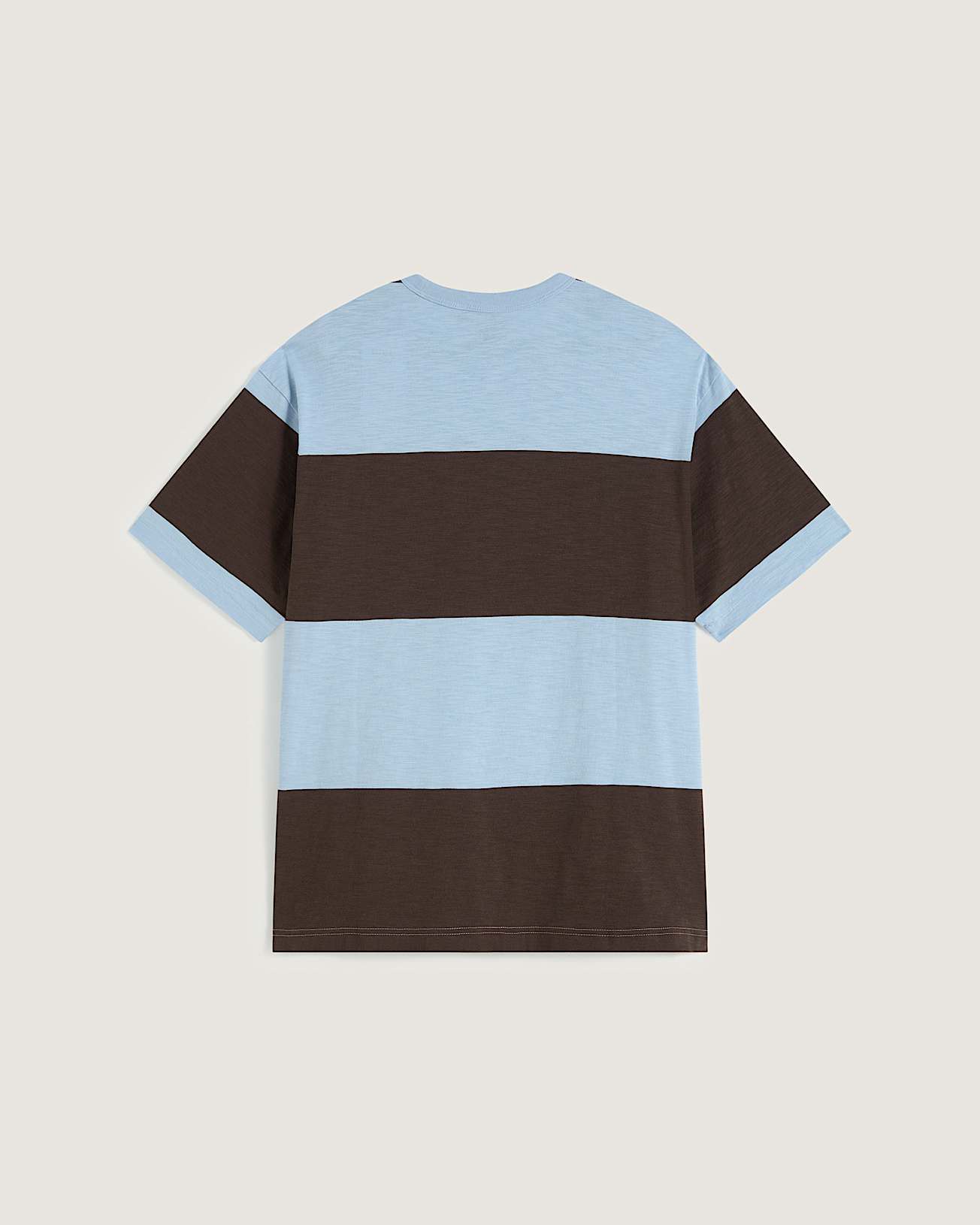 Slubby Stripe SS Tee Soft Slate VANS Cinzento alt1