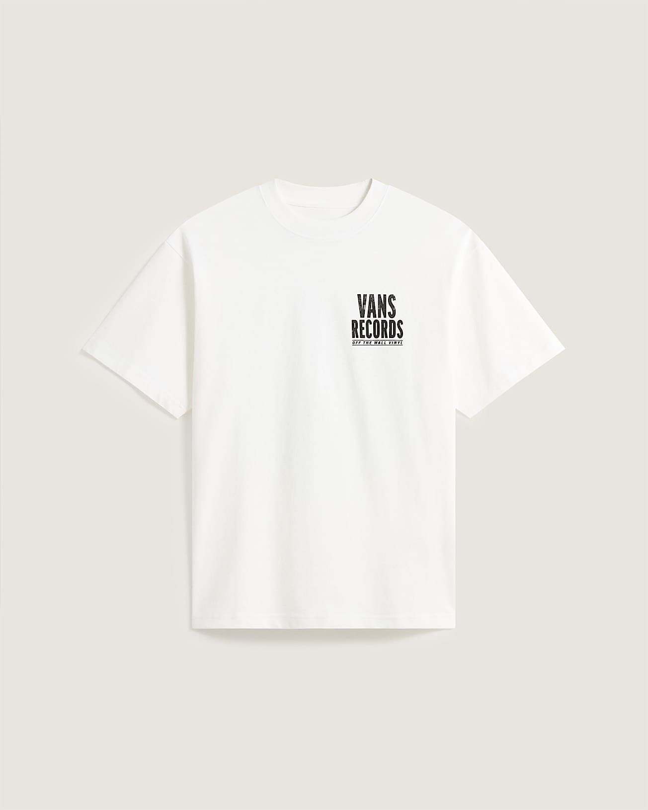 Vans Vinyl SS Tee White VANS Branco hero