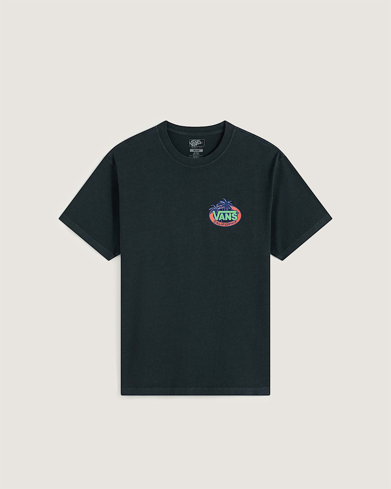 SoCal Palms SS Tee Black VANS Preto hero