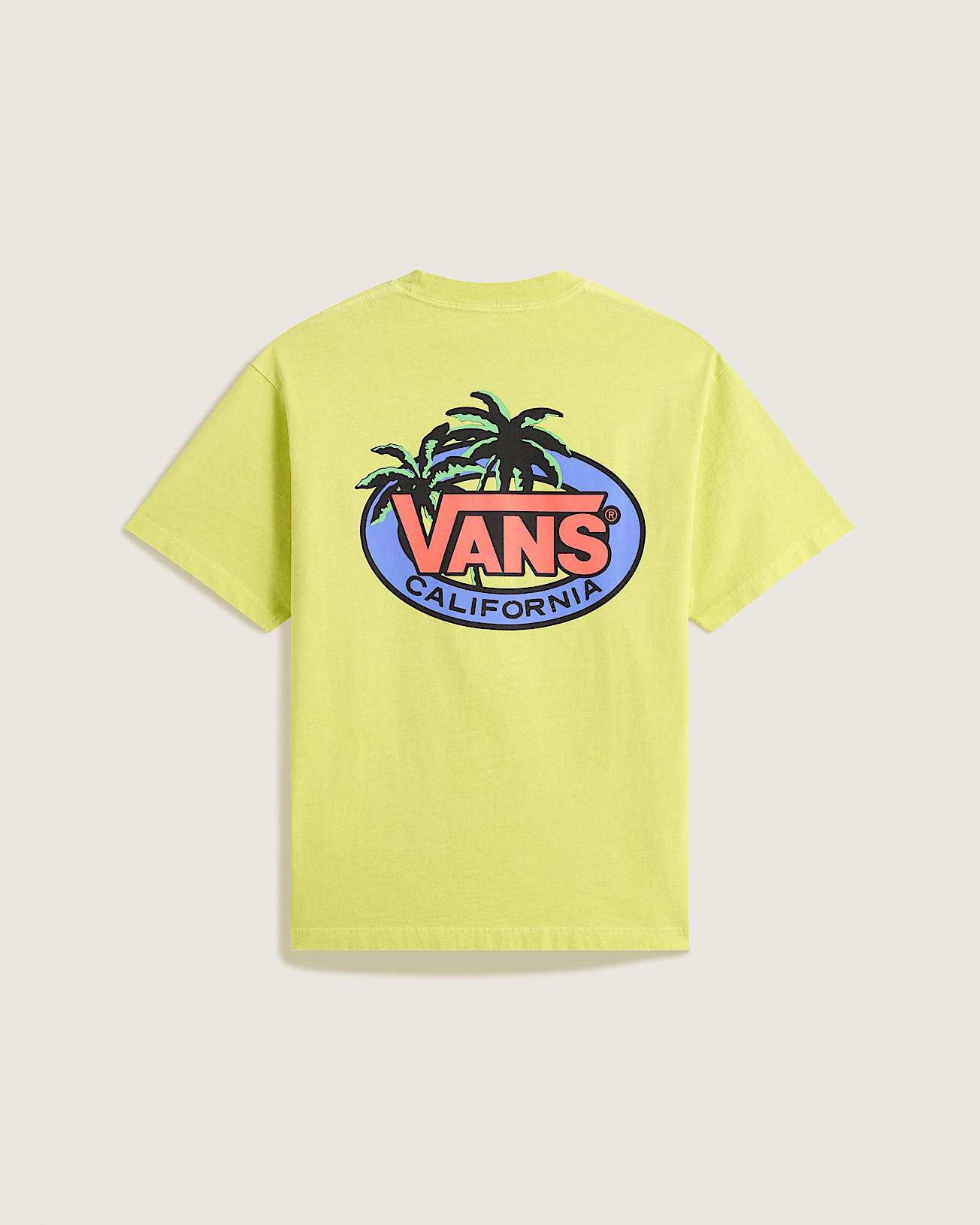 SoCal Palms SS Tee Fluro Lime VANS Amarelo alt1
