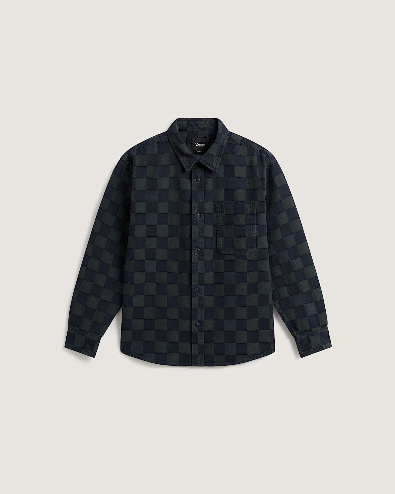 Bowden Workwear Shirt Parisian NightOil Gree VANS Bleu hero