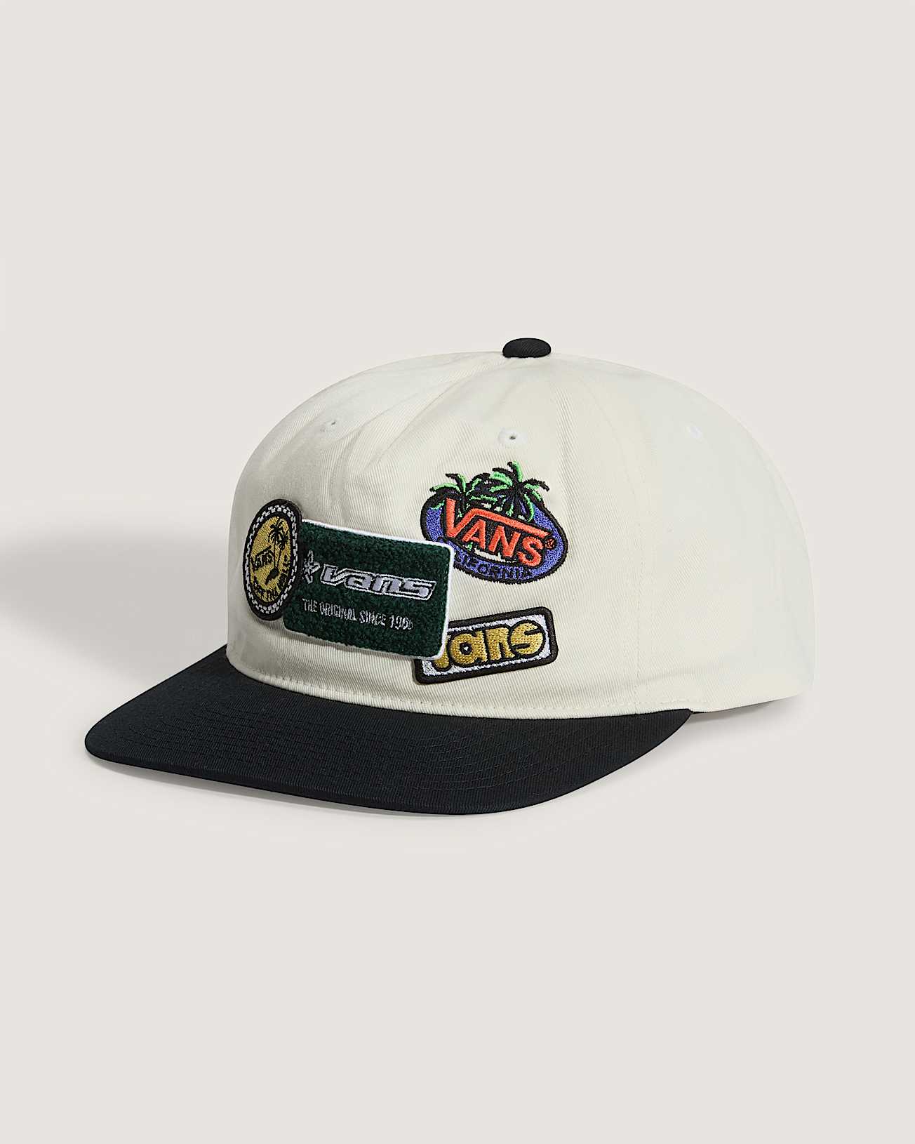 Vans Patched Snapback marshmallow VANS Blanc hero