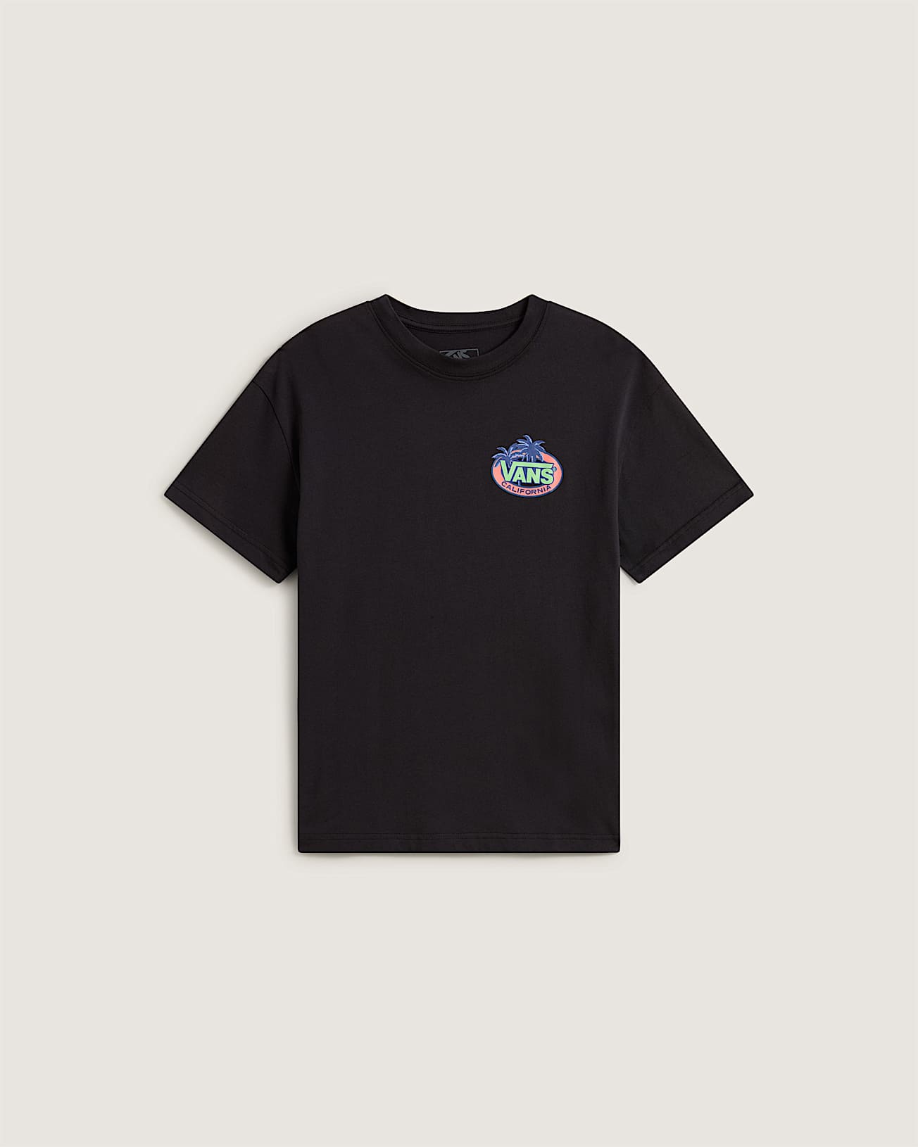SoCal Palms SS Tee Black VANS Noir hero