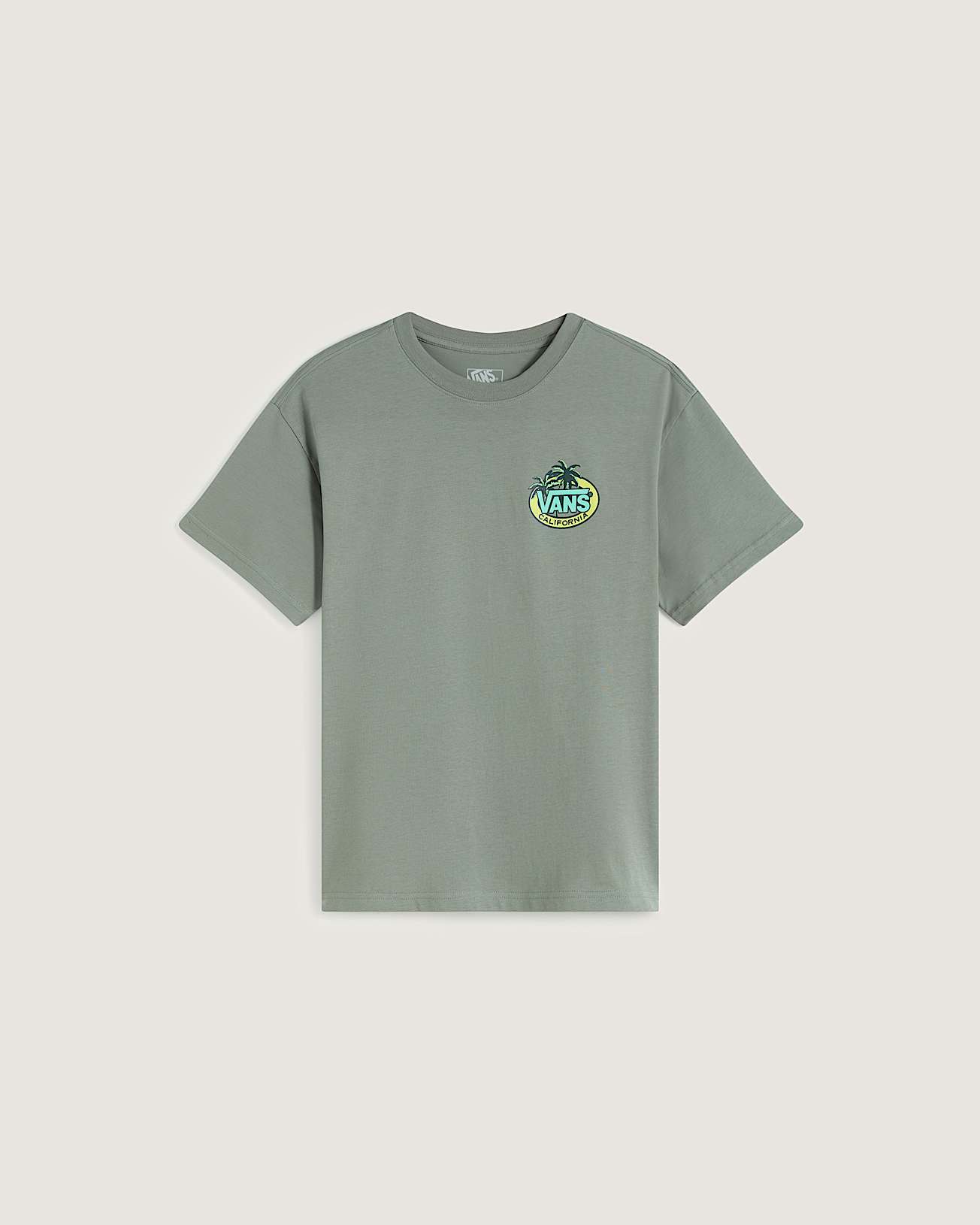 SoCal Palms SS Tee Eternal Sage VANS Vert hero