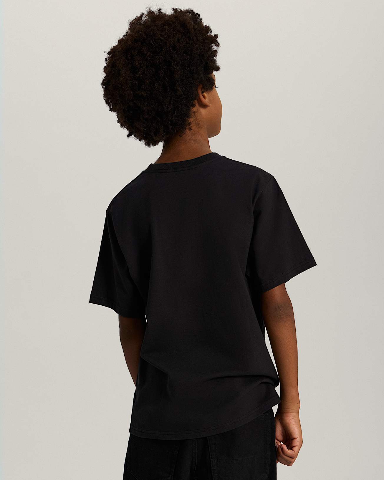 Maglietta Bambinoa Stretch Logo 814 anni VANS Nero ALT3