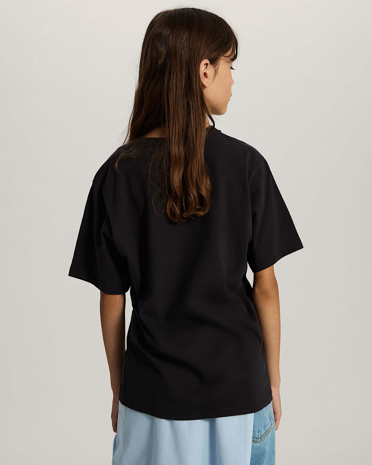 Maglietta Bambinoa Stretch Logo 814 anni VANS Nero ALT6