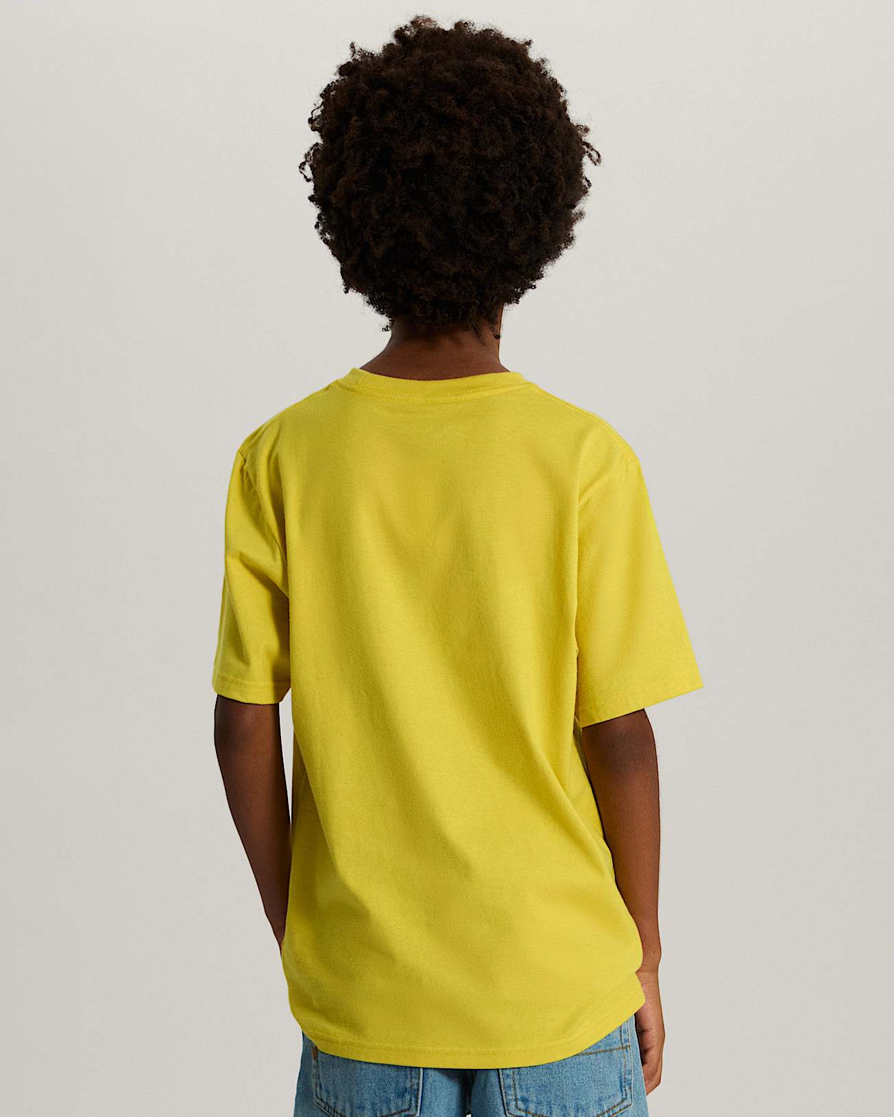 Maglietta Bambinoa Stretch Logo 814 anni VANS Giallo ALT3