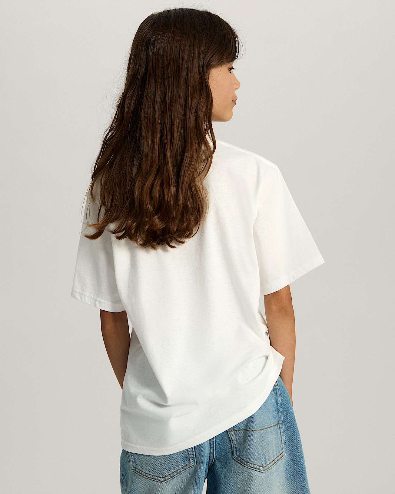 Maglietta Bambinoa Stretch Logo 814 anni VANS Bianco ALT6