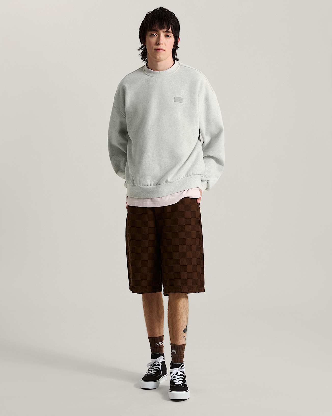 Sweat rasducou haut de gamme VANS Gris ALT5