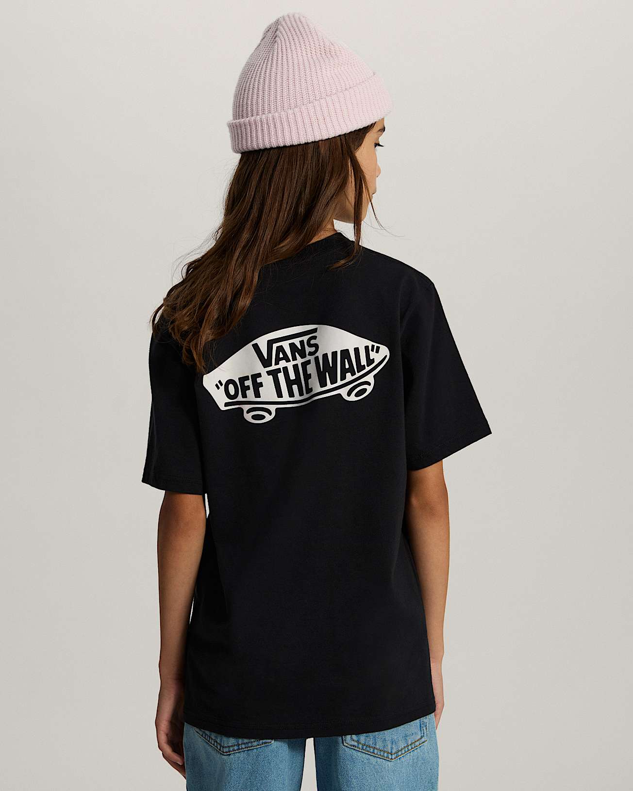 Tshirt Double Standard Enfant 814 ans VANS Noir ALT6
