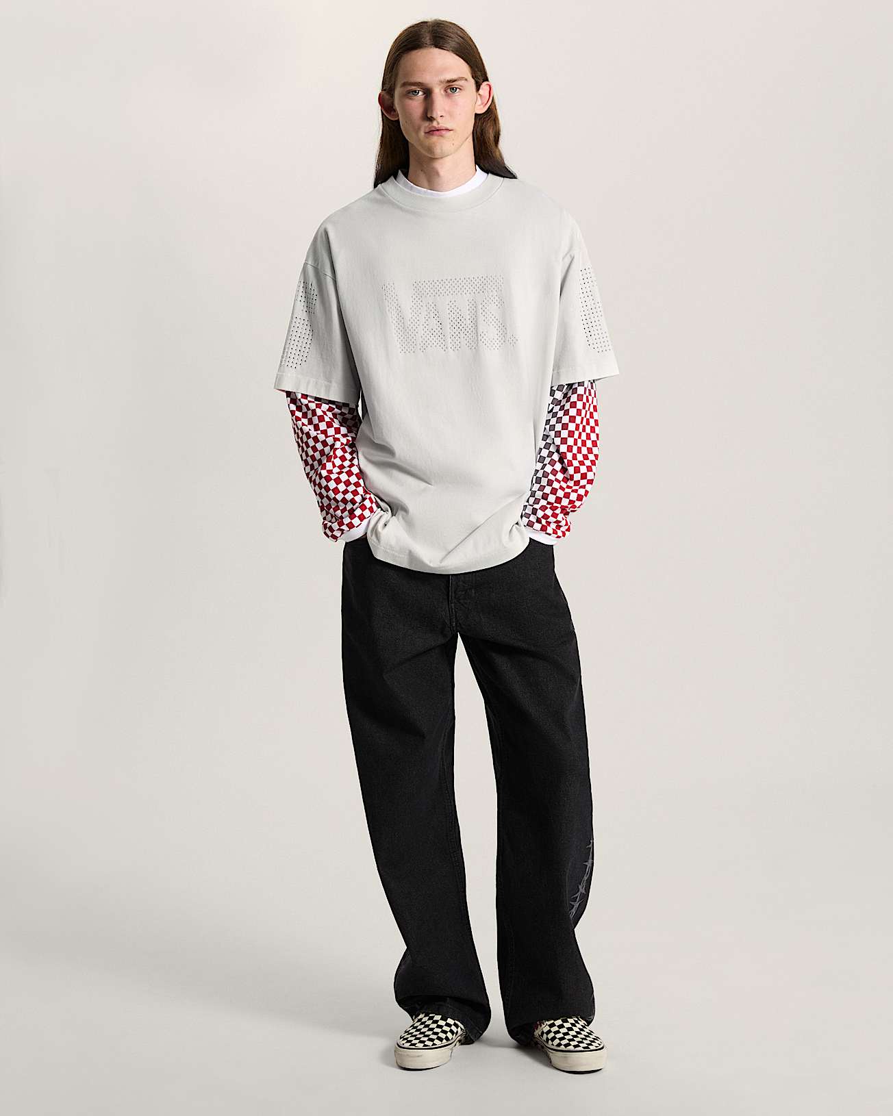 AOD by Slam Jam Lasered TShirt VANS White ALT4