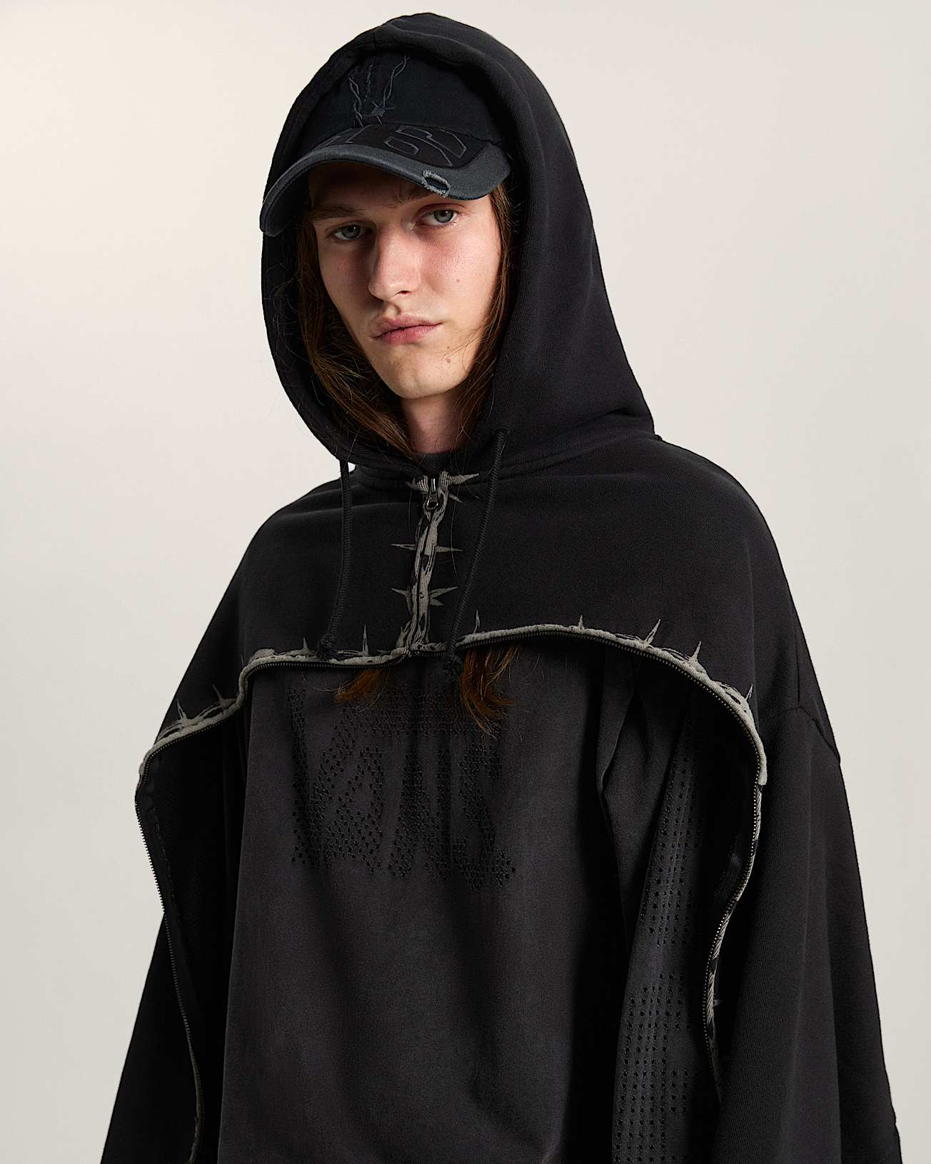 AOD by Slam Jam T Kapuzenjacke VANS Schwarz ALT6