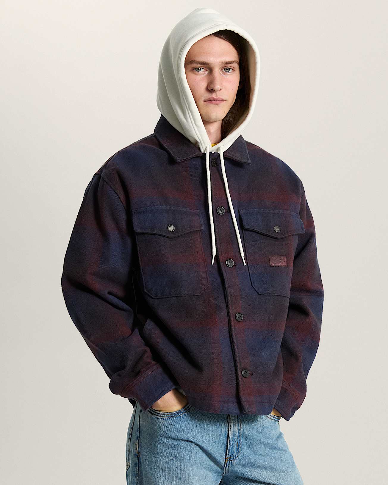 Camicia in flanella pesante Rooney VANS Blu ALT2
