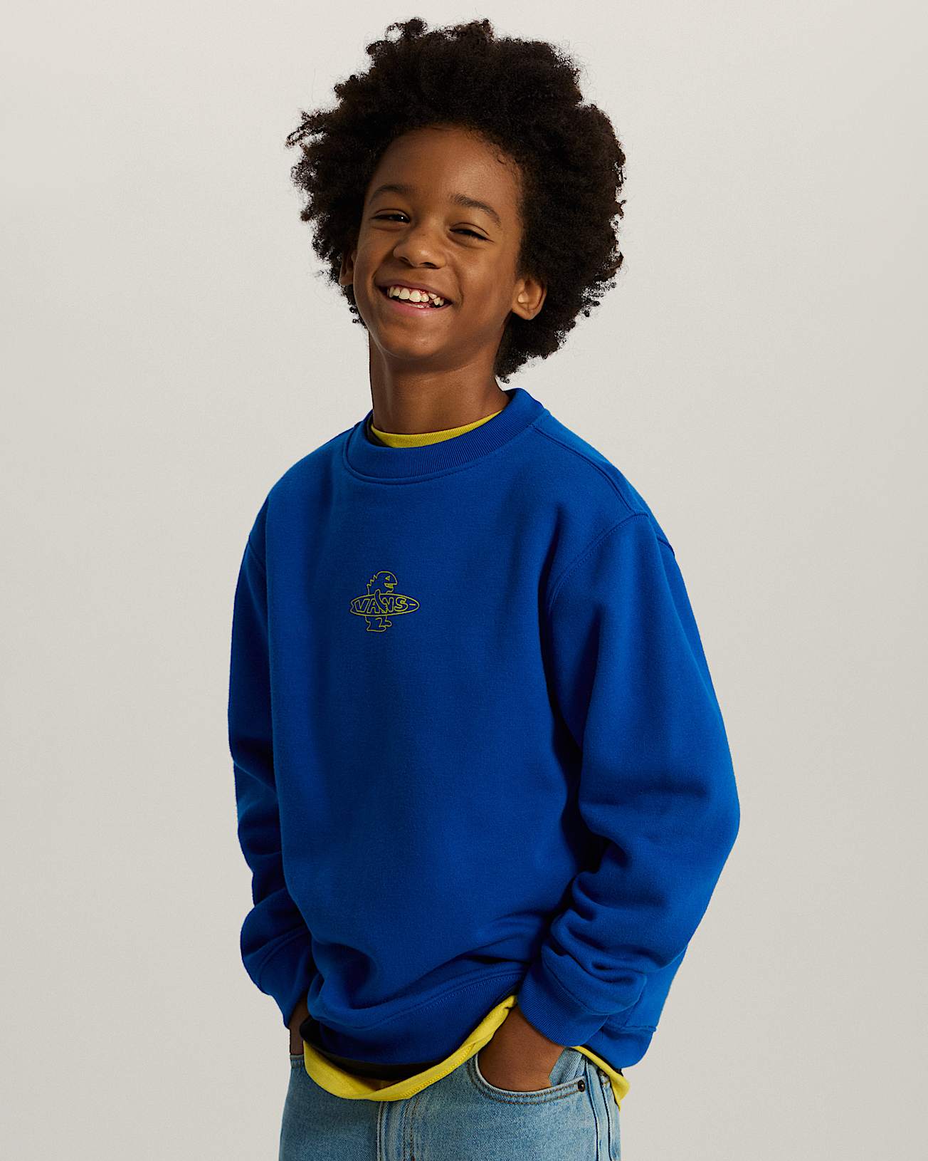 Kids Food Spot Crew Pullover 814 Years VANS Bl ALT2
