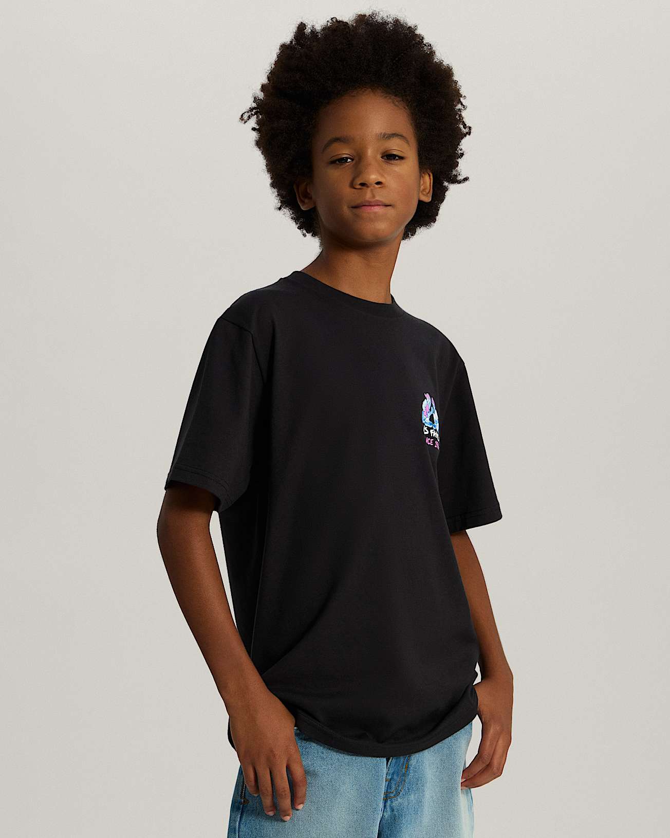 Tshirt Checker Bros Enfant 814 ans VANS Noir ALT2