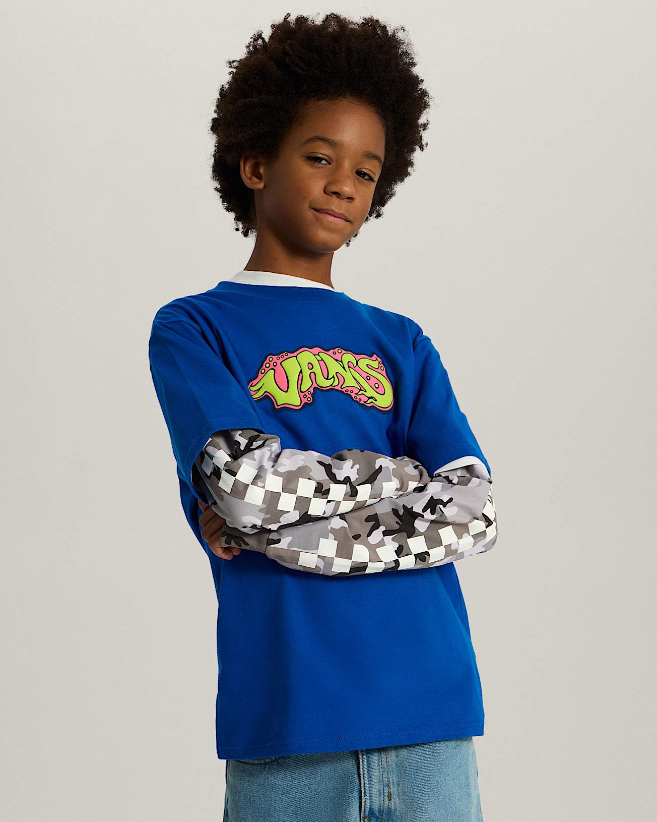 Cruiser SS Tee classic blue VANS Blue ALT2