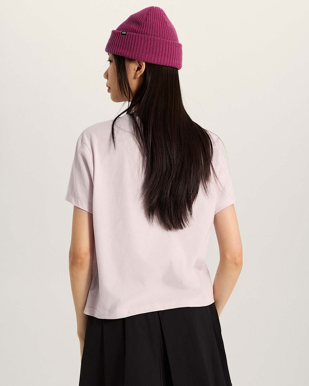 Salton RundhalsTShirt VANS Rosa ALT3