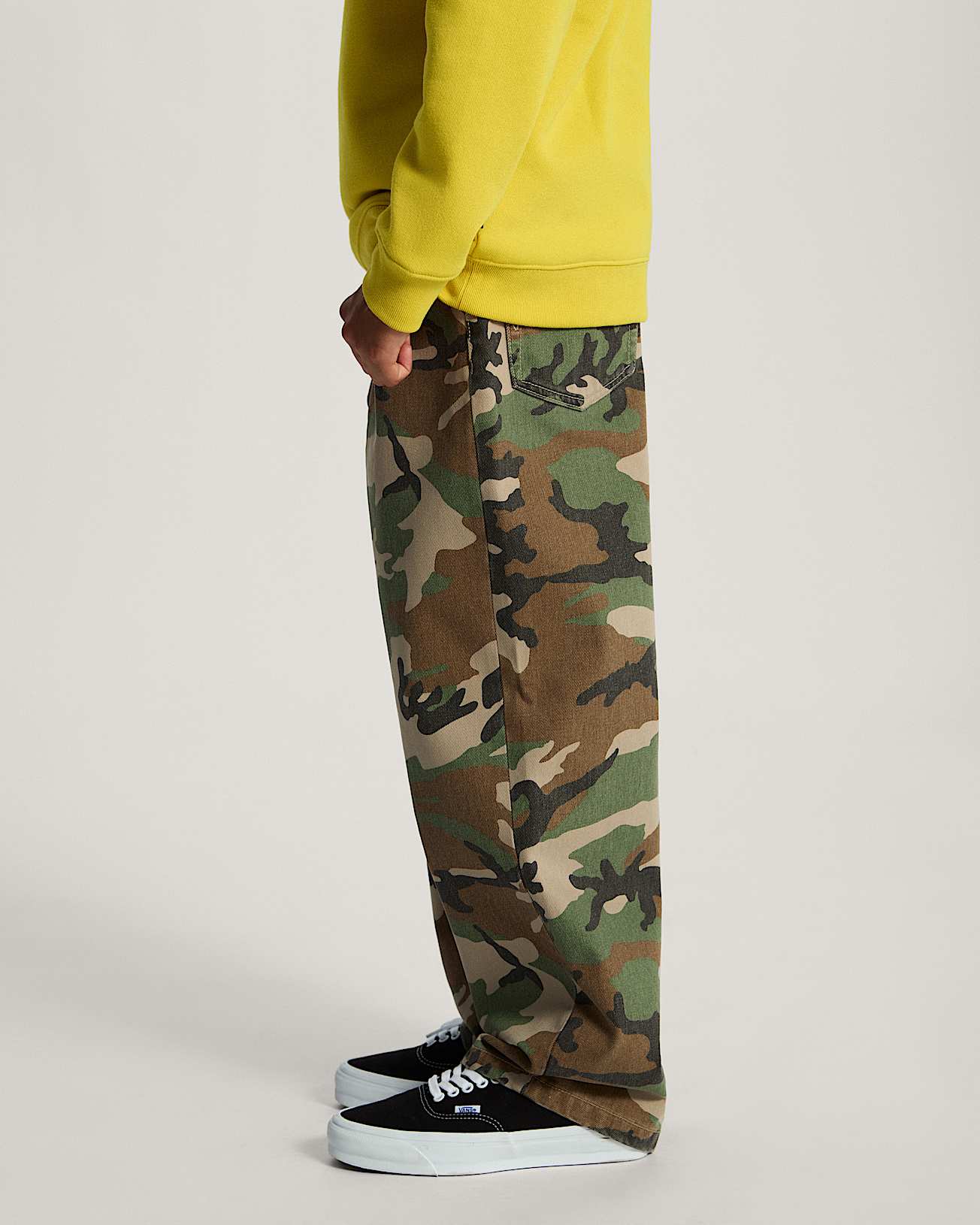 Jean Check5 Baggy AOP Denim Ado 814 ans VANS Vert ALT4