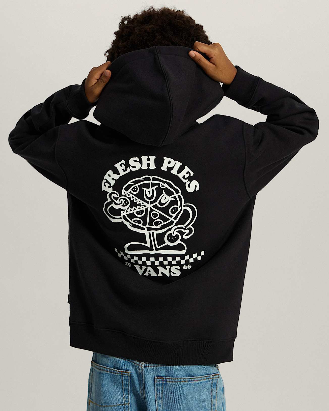 Fresh Pies hettegenser til barn 814 r VANS Svart ALT3