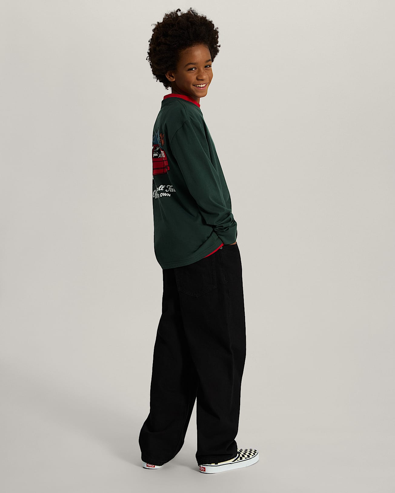 Tshirt Cut Your Own Ls Ado 814 ans VANS Vert ALT4