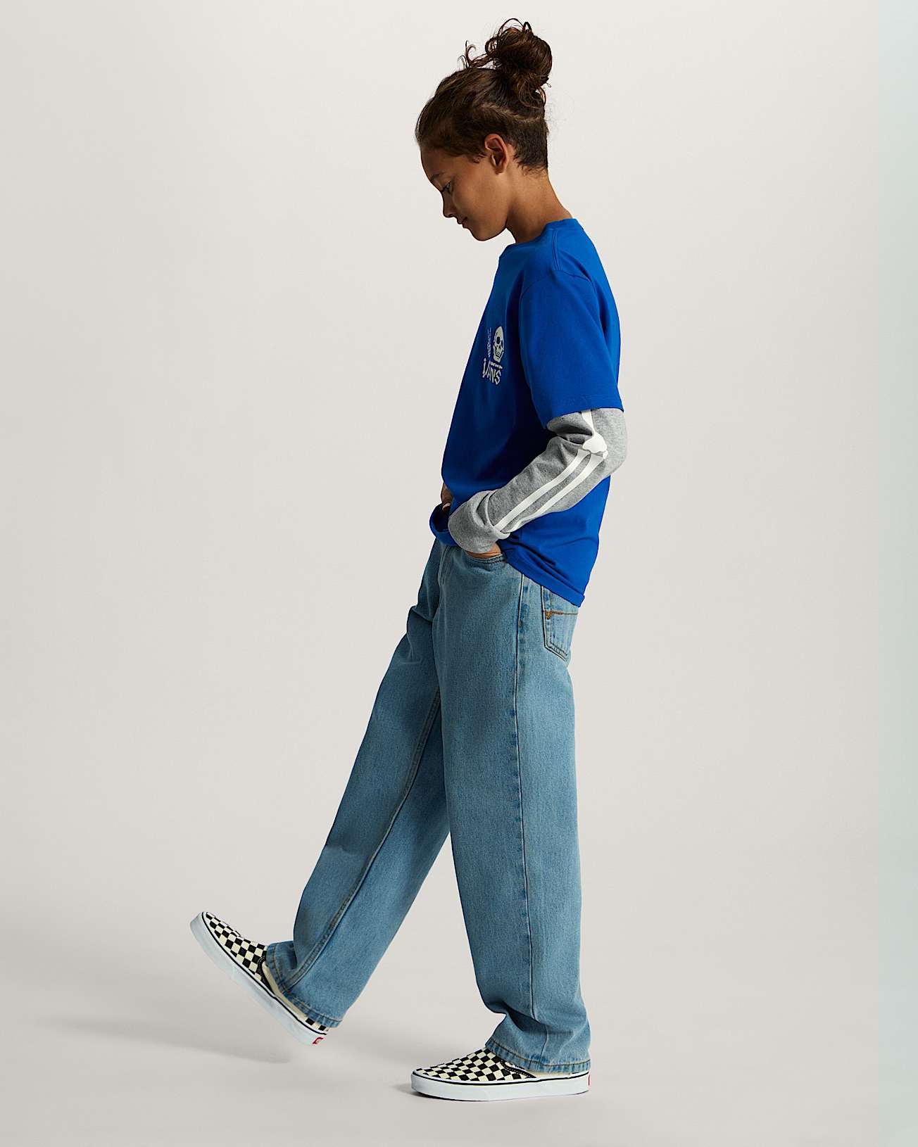 Tshirt Arm Bones Twofer Enfant 814 ans VANS Bleu ALT4