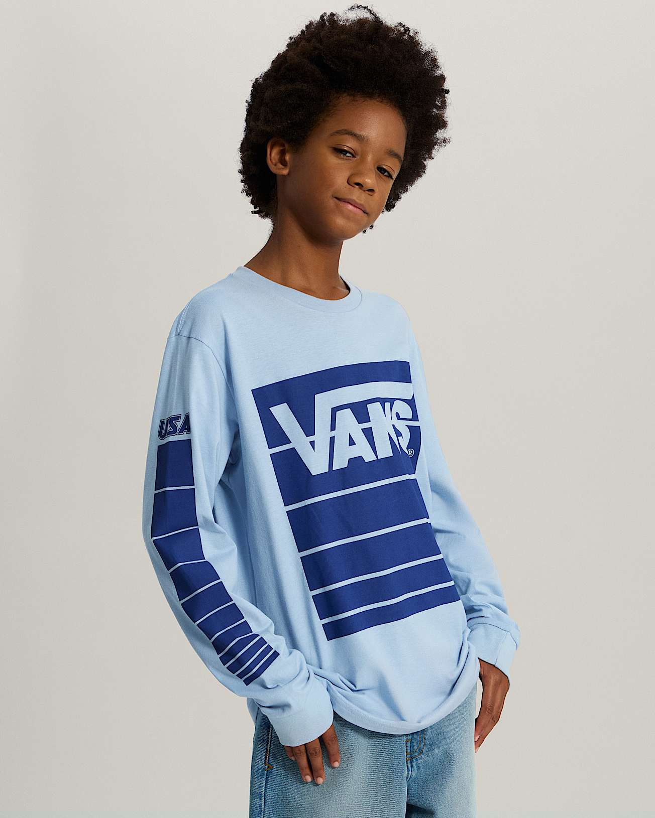 Fast Terrain LS Tee Soft Slate VANS Bl ALT2