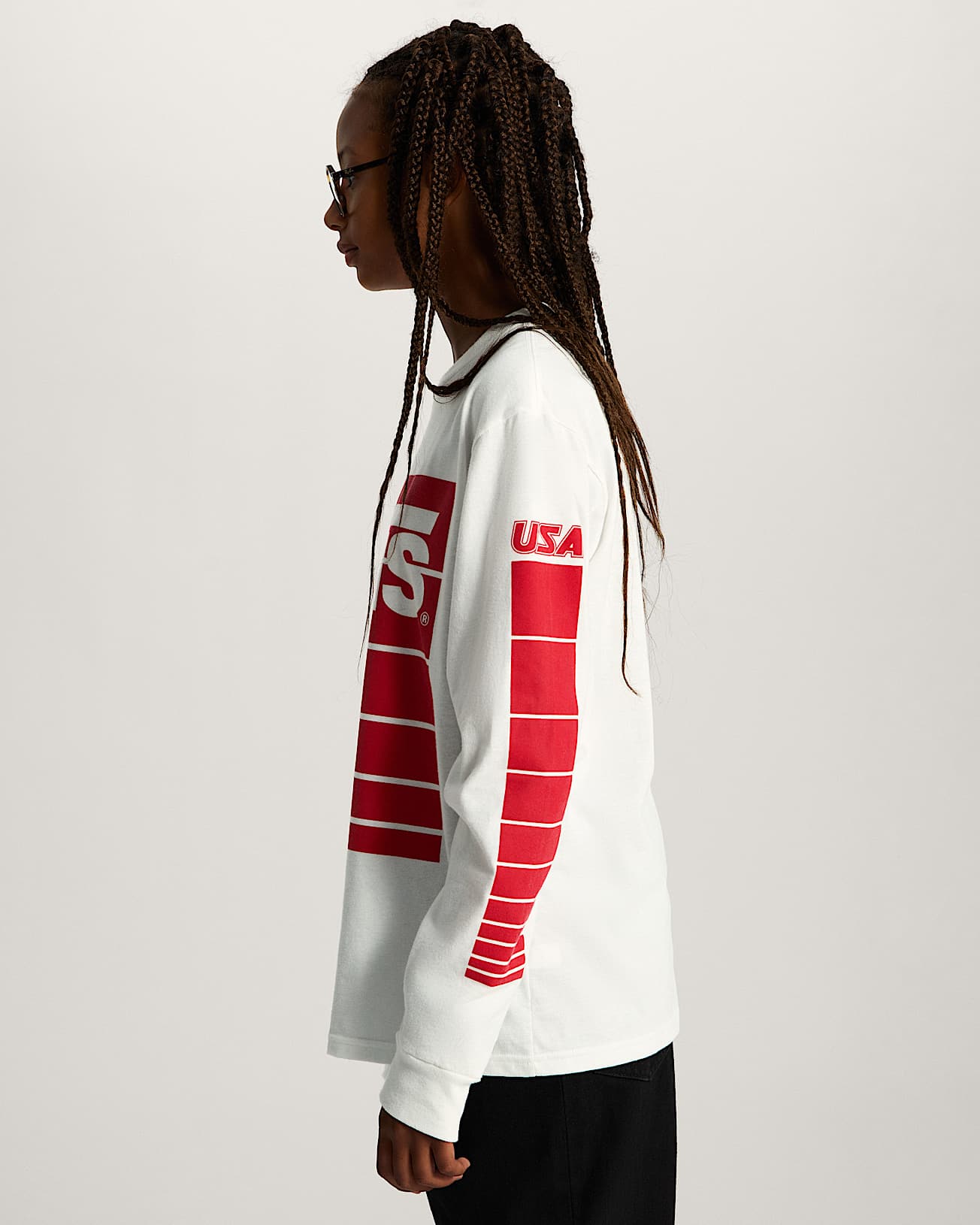 Fast Terrain LS Tee White VANS White ALT8