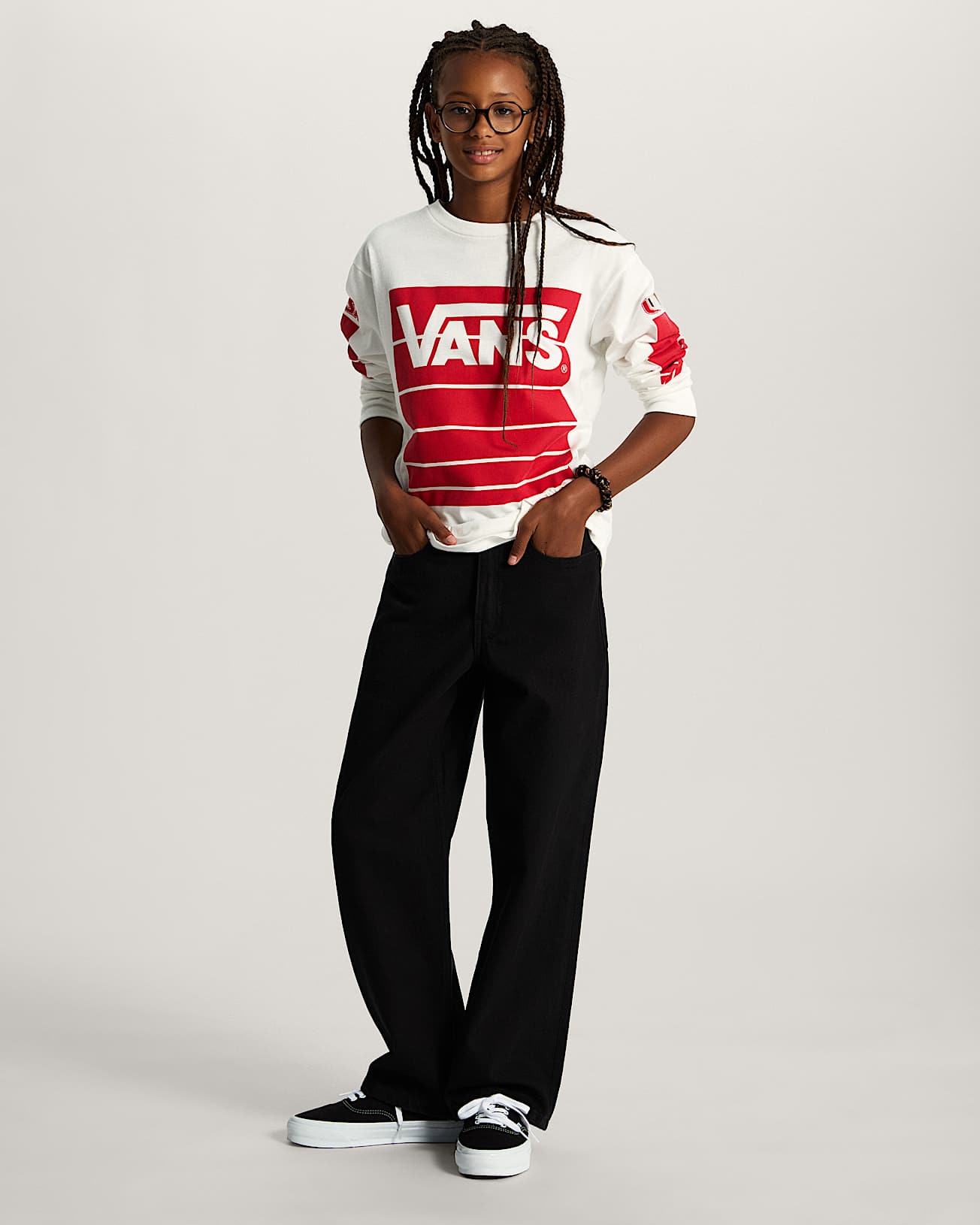 Fast Terrain LS Tee White VANS White ALT9