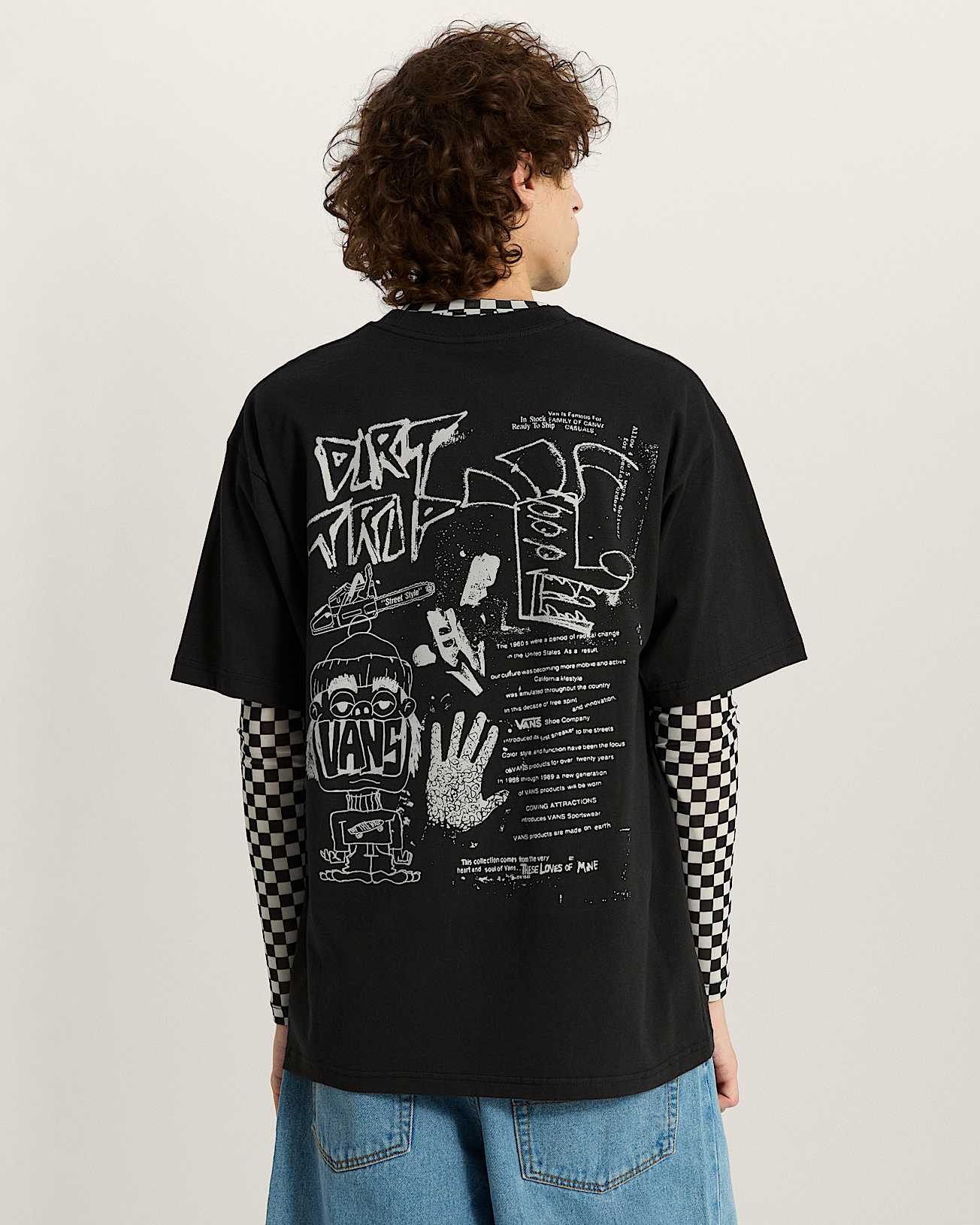Dirt Trip TShirt VANS Schwarz ALT3