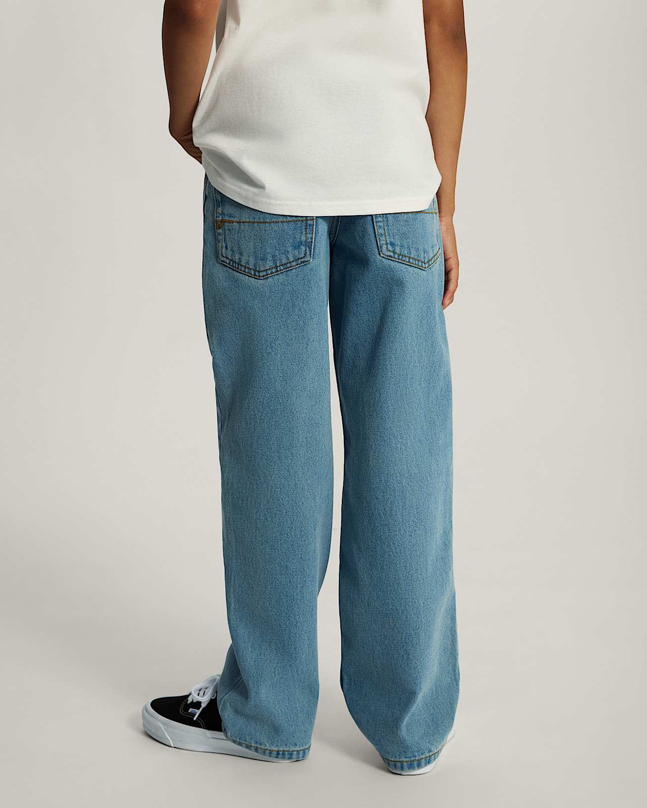 Pantaloni in denim Bambinoa Check5 Loose 814 anni VANS Blu ALT3
