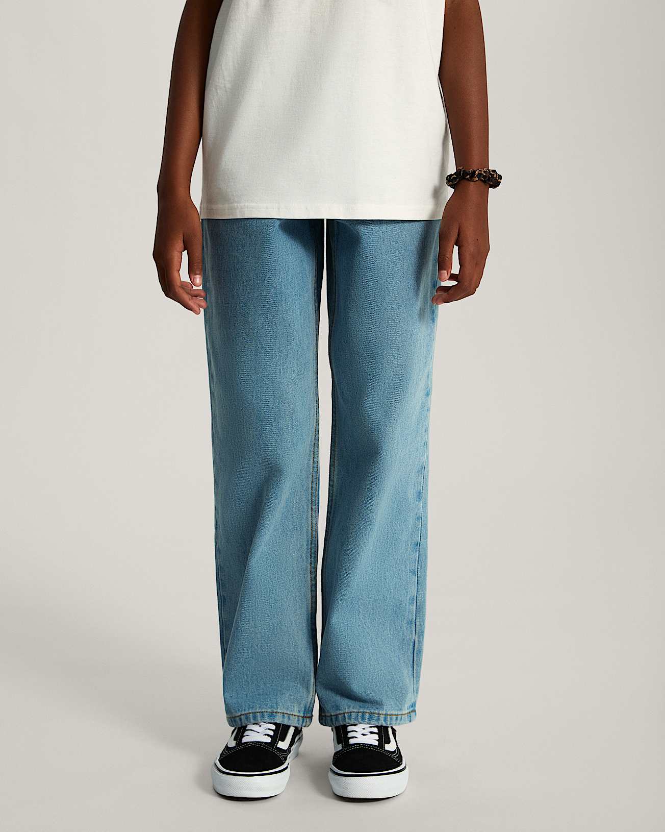 Pantaloni in denim Bambinoa Check5 Loose 814 anni VANS Blu ALT6