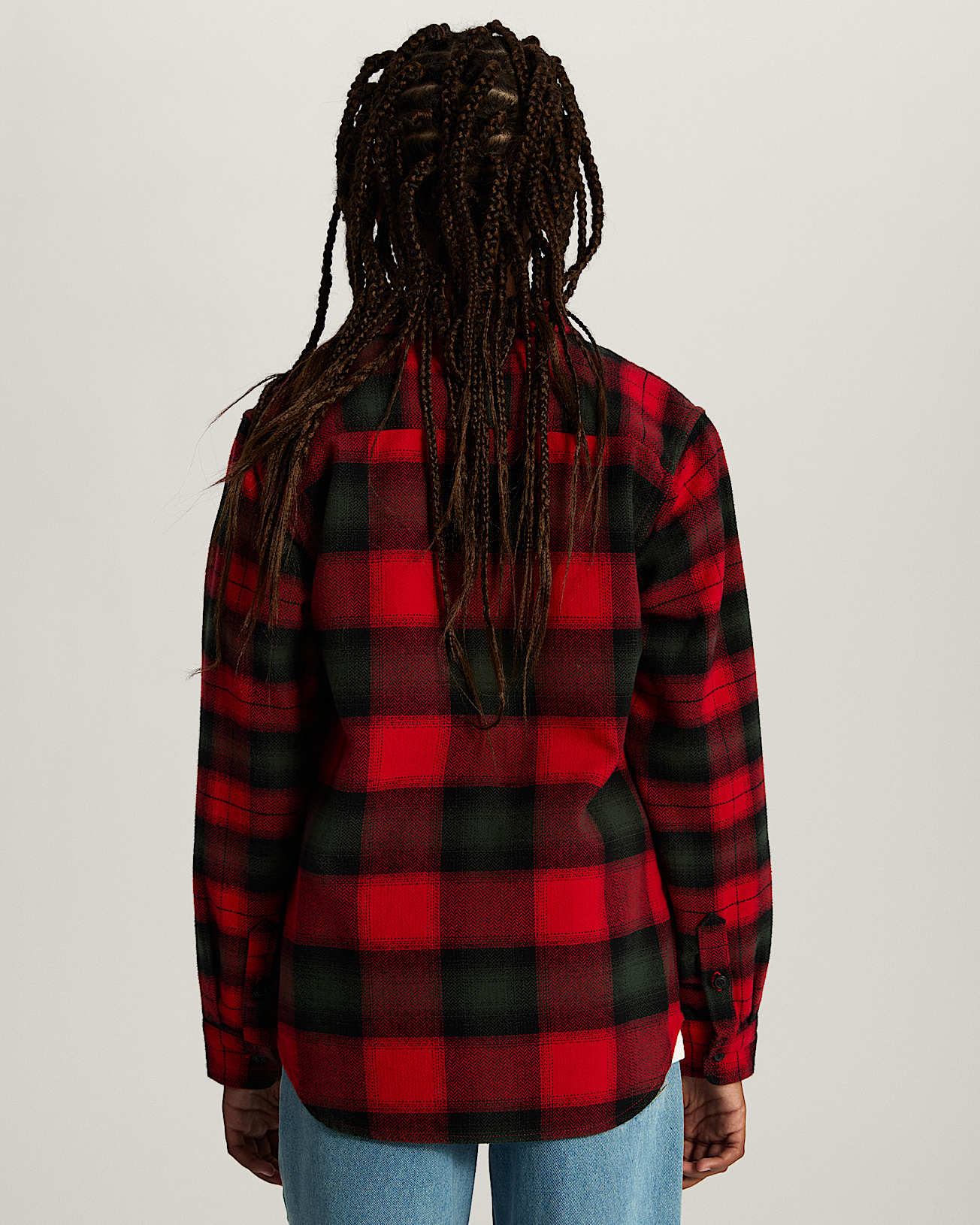 Chemise en flanelle Lawson Plaid Workwear Enfant 814 ans VANS Rouge ALT7