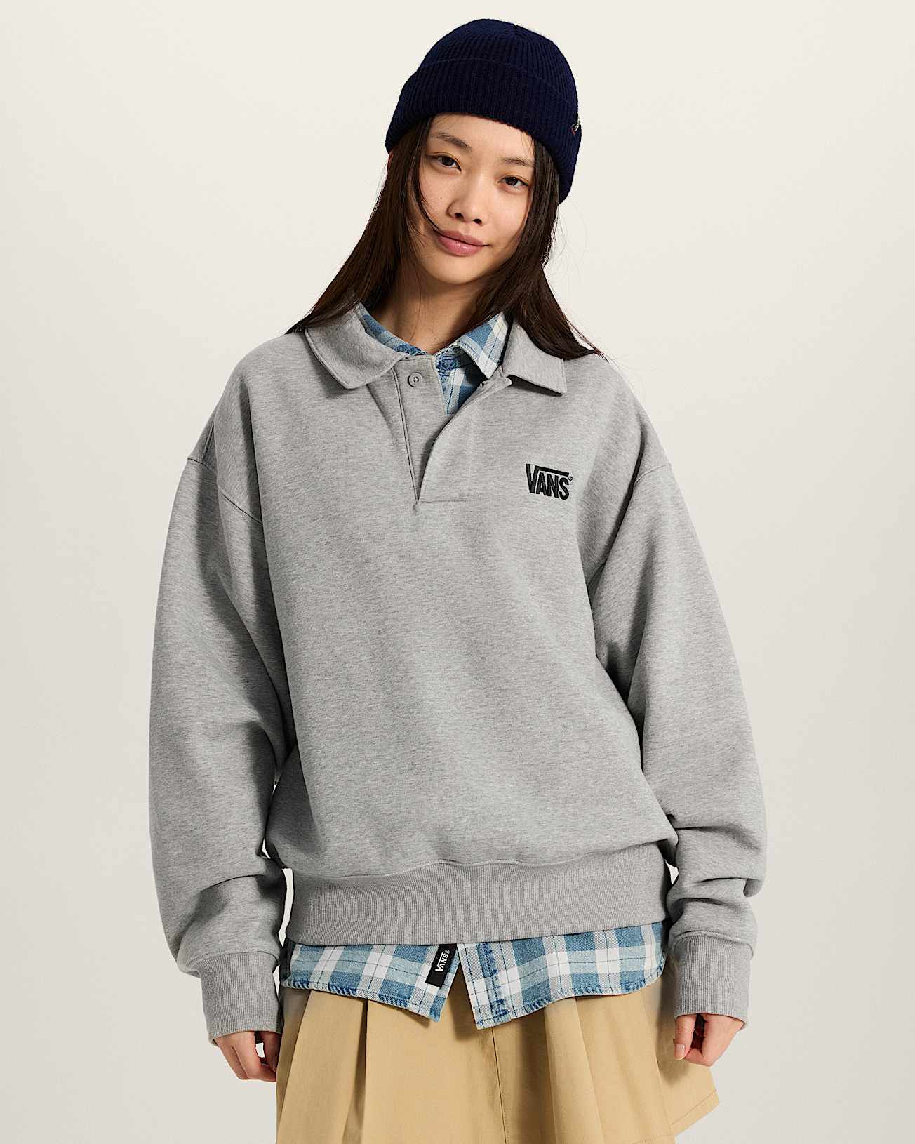 Polo Pullover VANS Szary ALT6
