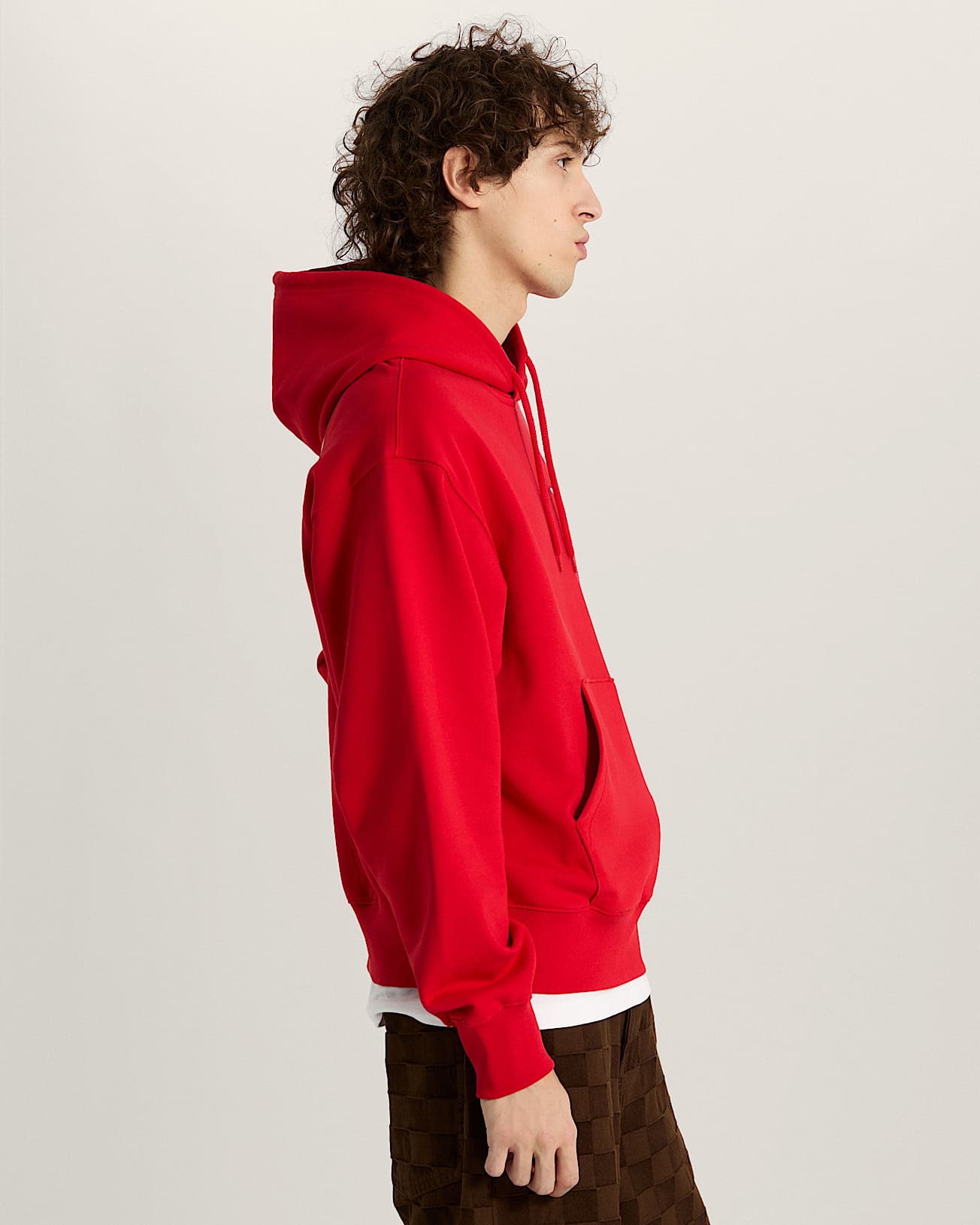 Faded Glory H Pullover RACING RED VANS Red ALT4