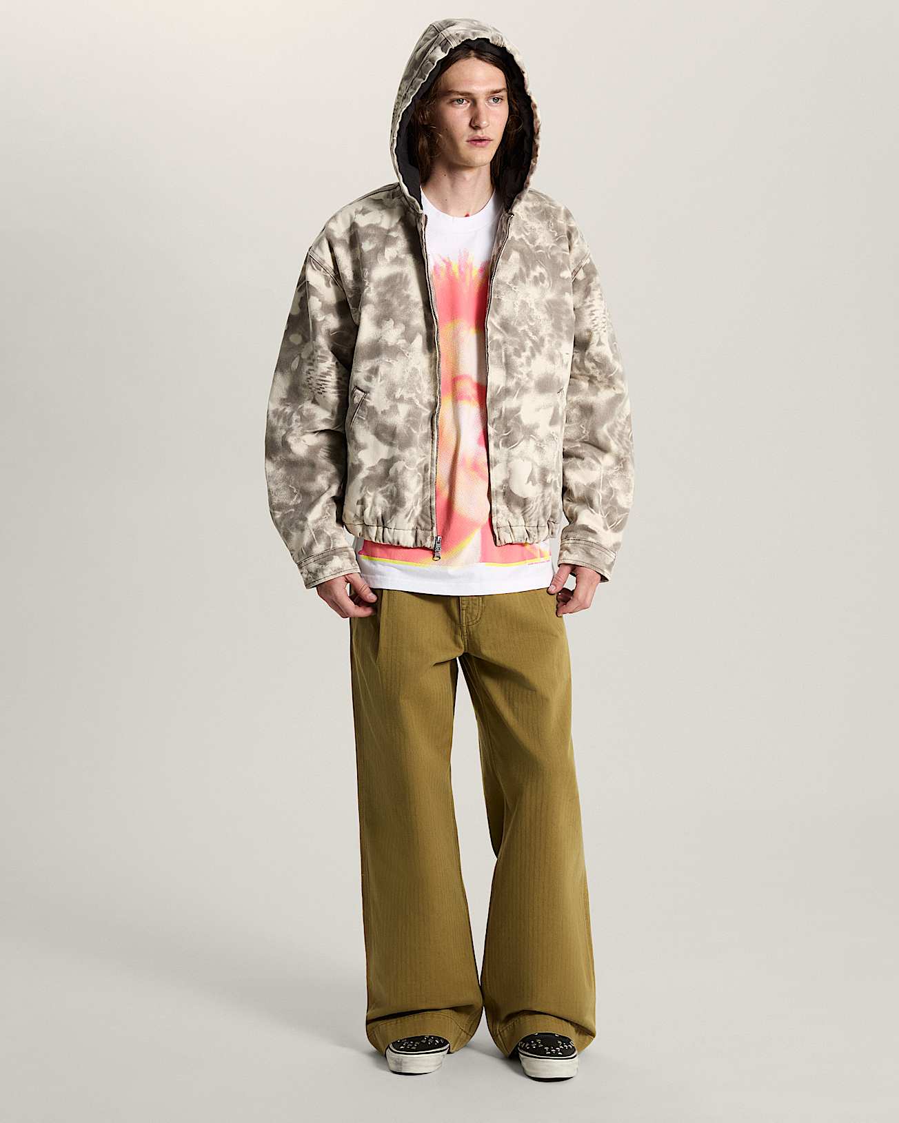 Giacca corta in denim Rez VANS Bianco ALT5