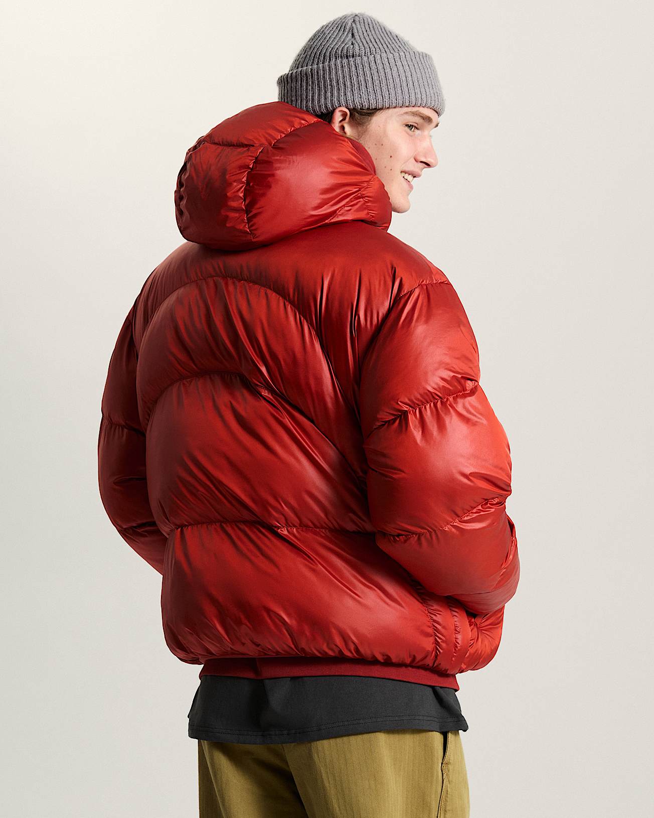 Hawkings Puffer Poppy Ember VANS Marrone ALT3